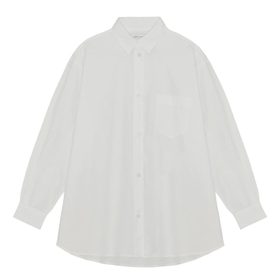 Kvinde Skall Studio Toppe | Edgar Shirt|Optic White