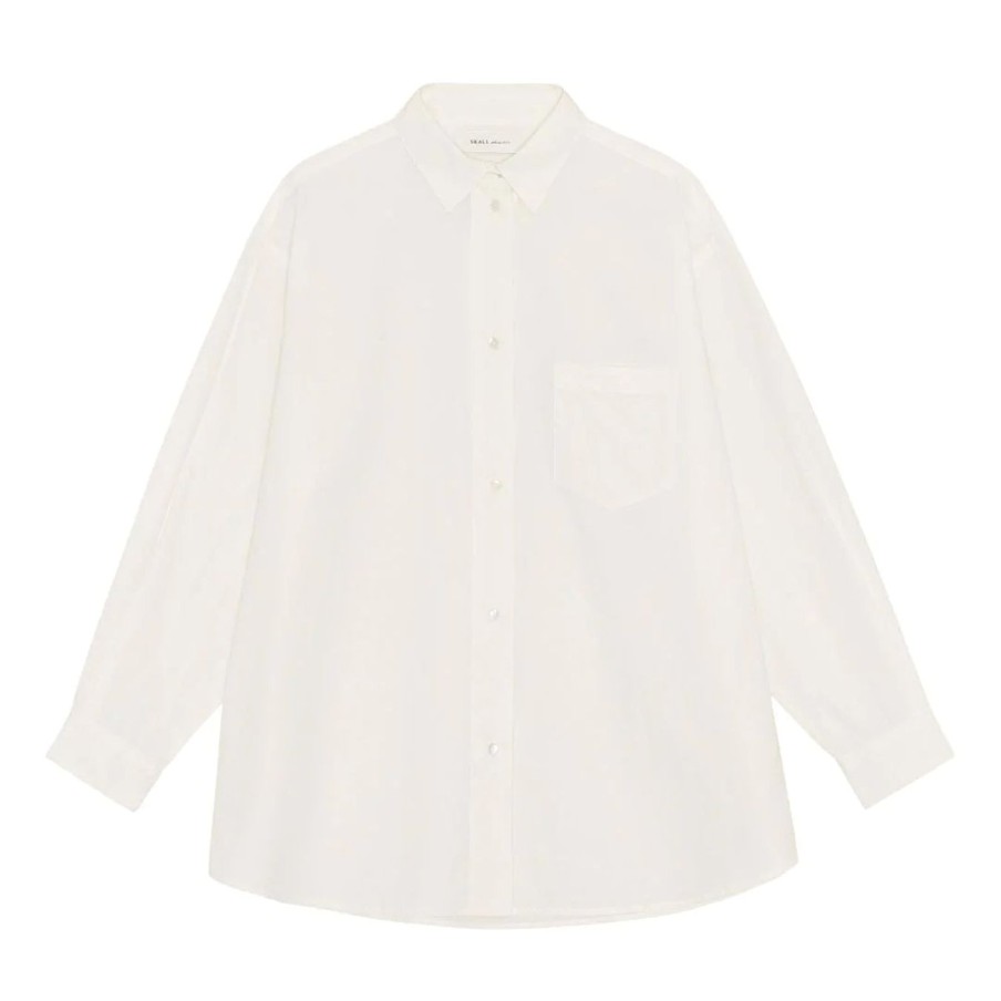 Kvinde Skall Studio Toppe | Edgar Shirt|Light Cream