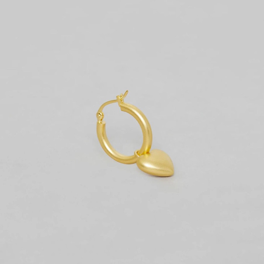 Tilbehor Trine Tuxen Jewelry | Fiona Hoop|Gold Plated