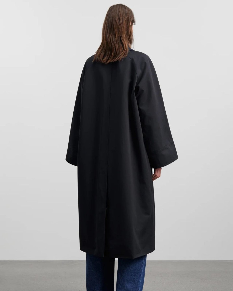 Kvinde Skall Studio Overtoj | Gaby Coat|Dark Navy