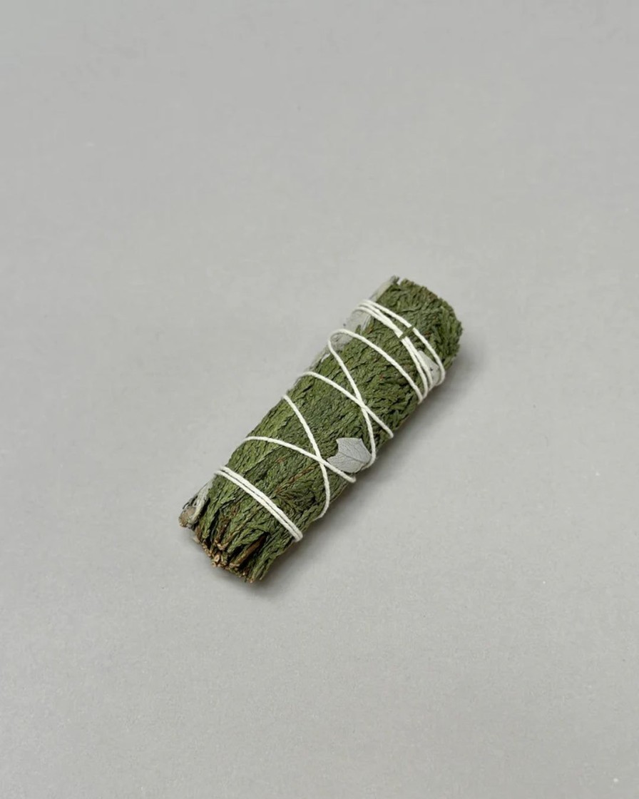 Interior Incausa | Herbal White Sage Smudge Stick | Cedar