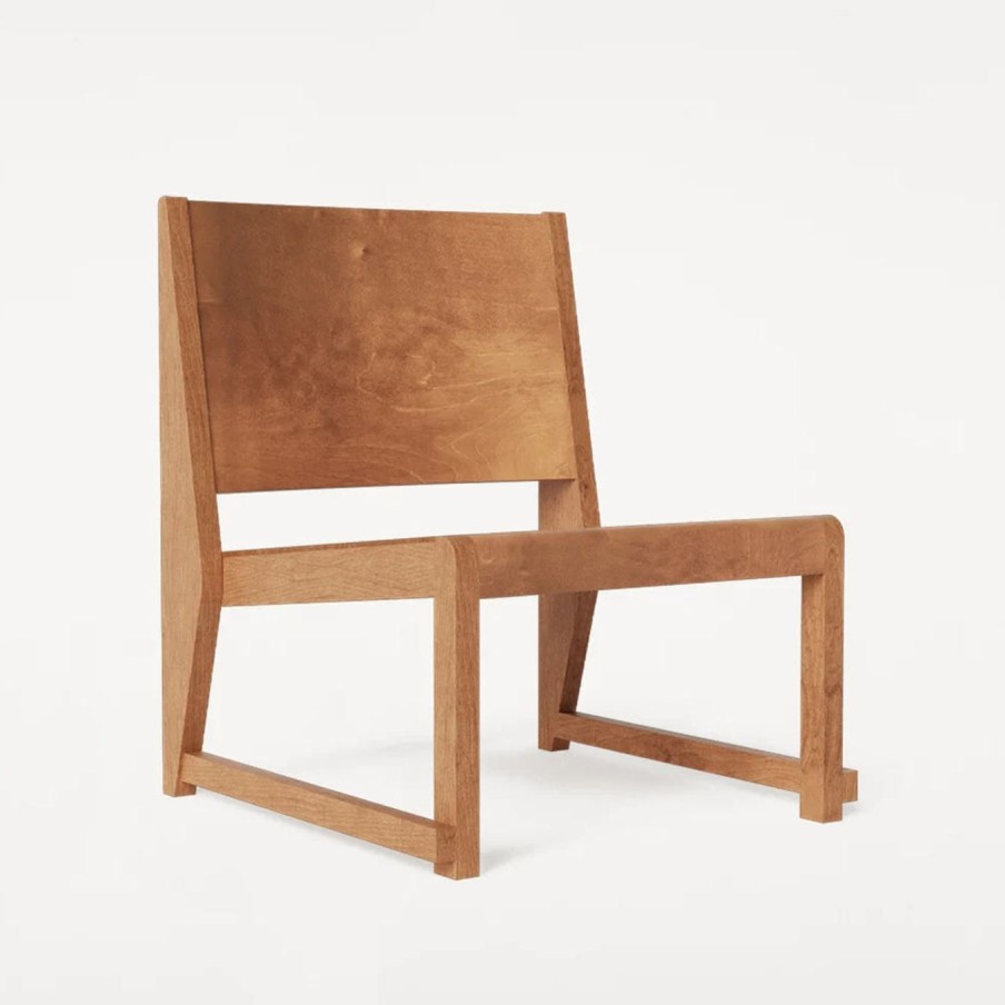 Mobler FRAMA | Easy Chair 01|Warm Brown Wood