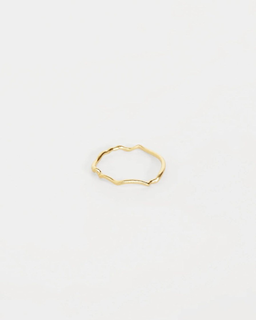 Tilbehor Trine Tuxen Jewelry | Bea Ring|Gold Plated