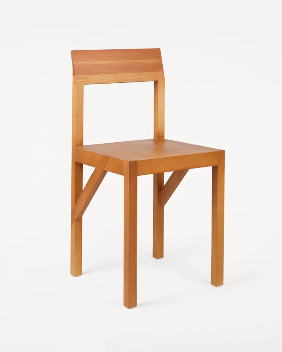 Mobler FRAMA | Bracket Chair|Warm Brown Pine