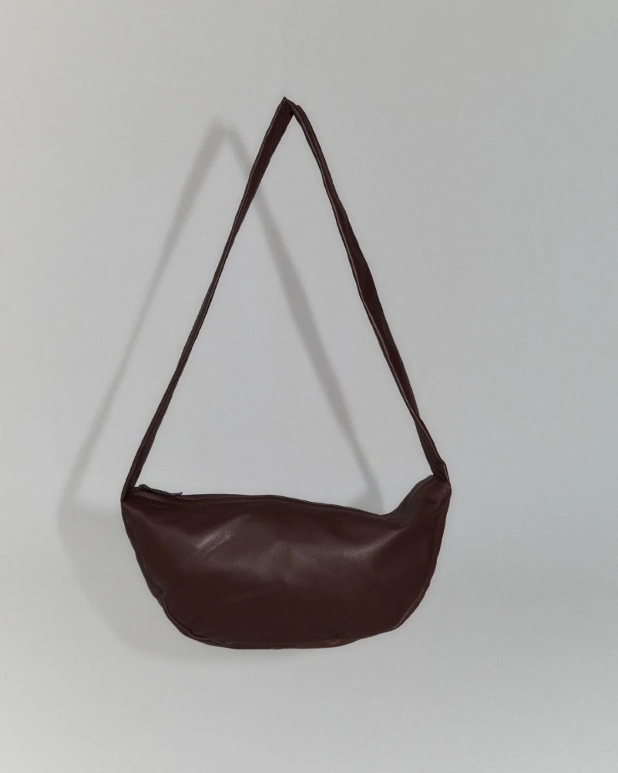 Tilbehor St. Agni | Soft Crescent Bag|Chocolate