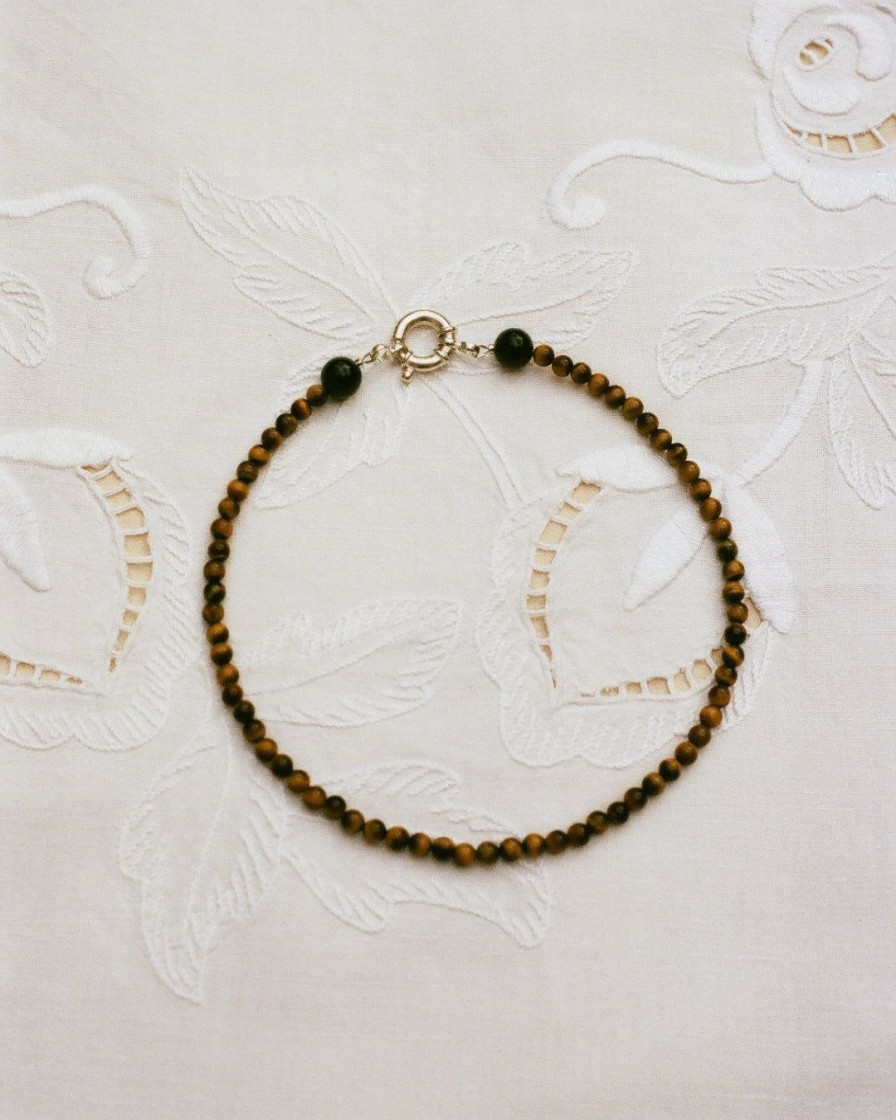 Tilbehor Trine Tuxen Jewelry | Tiger'S Eye X Black Onyx|Trine Tuxen For Raasted