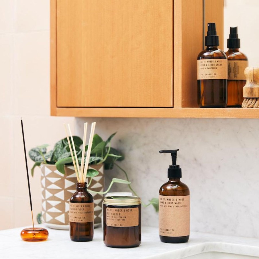 Interior P.F. Candle Co. | Reed Diffuser|Amber And Moss