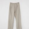 Kvinde AF Agger Underdele | Linen Box Trousers | Nature