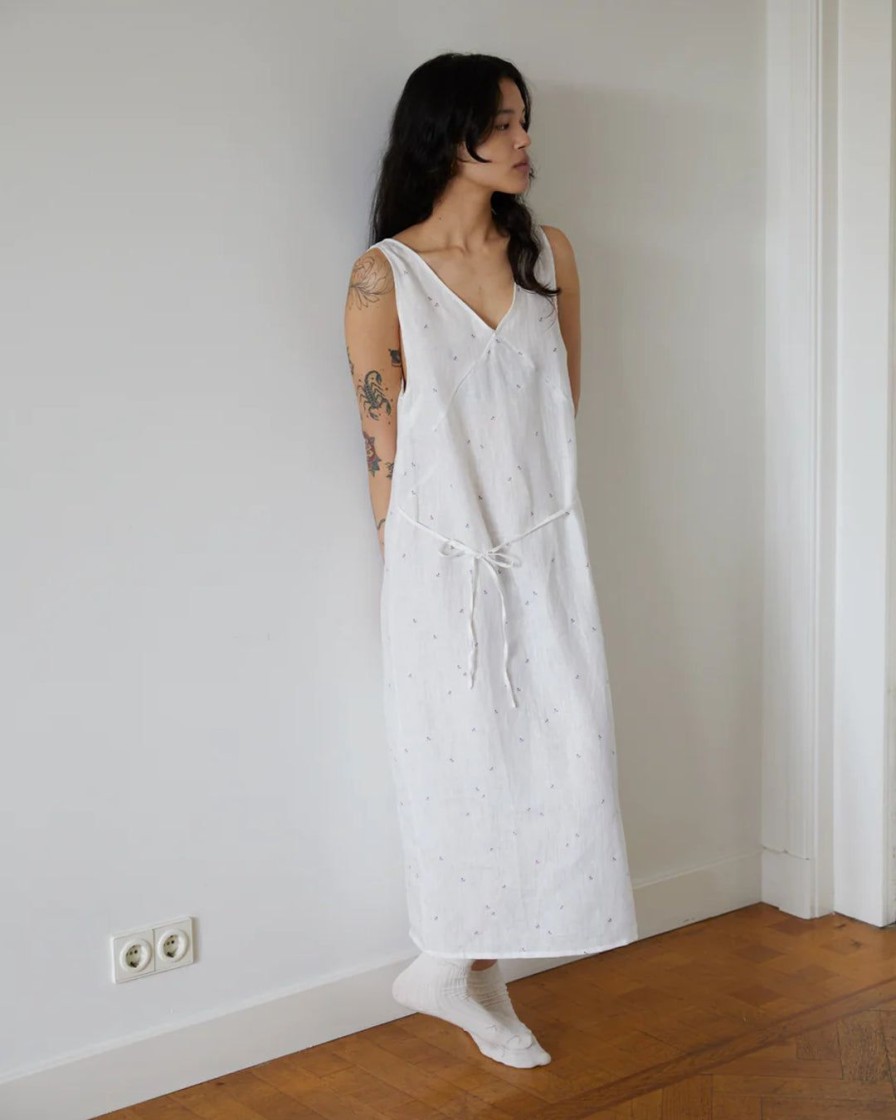 Kvinde Deiji Studios Kjoler | The Slip Dress|Day Break Print