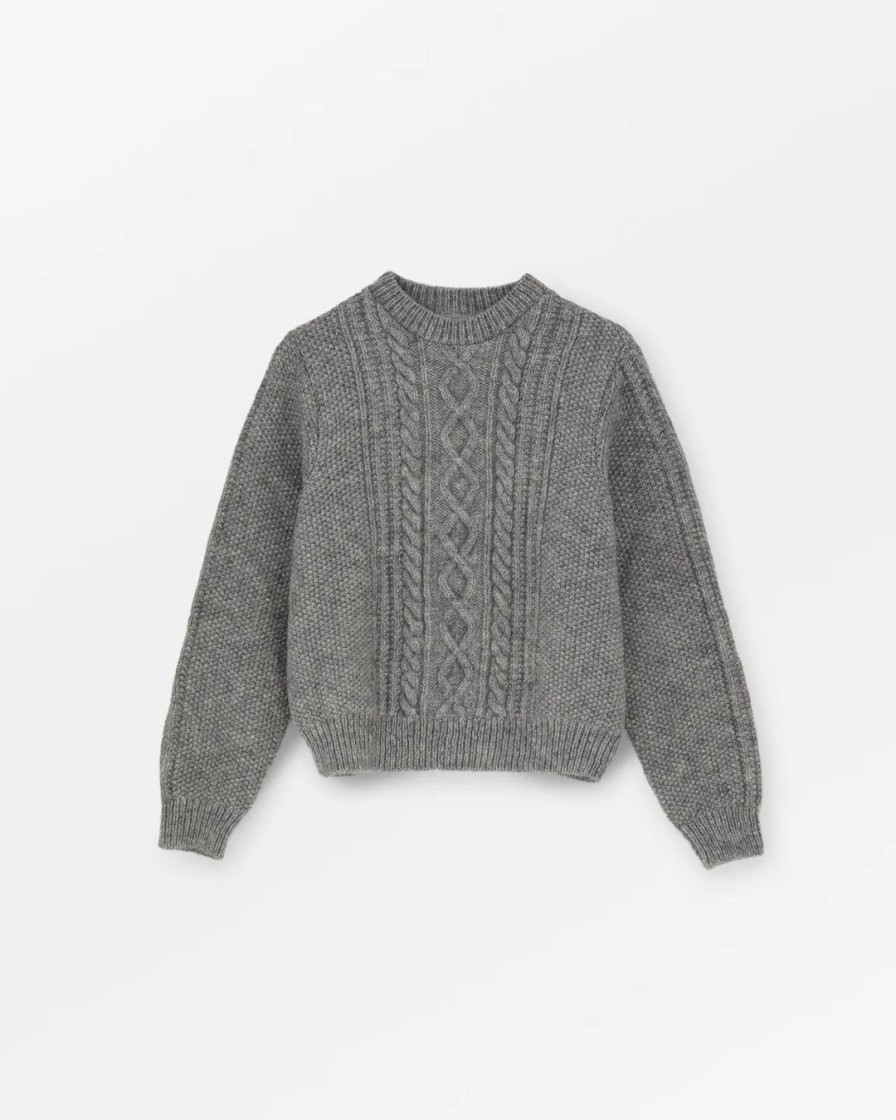 Kvinde Skall Studio Strik | Tilia Jumper|Light Grey