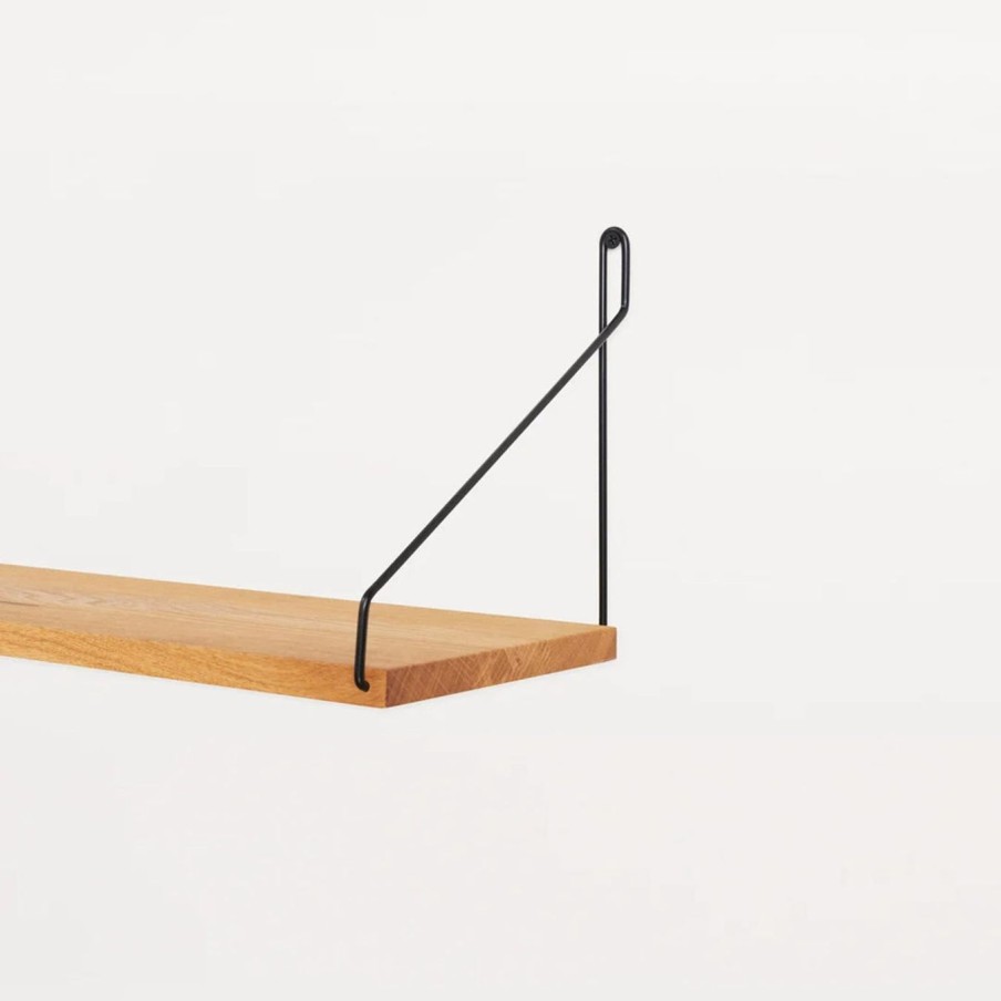 Mobler FRAMA | Shelf|Natural Oiled | Black Brackets