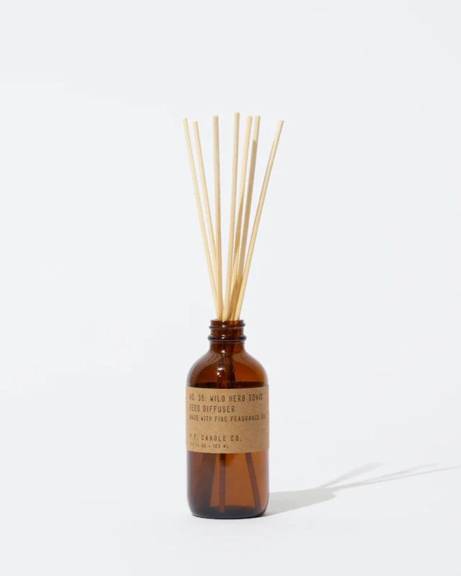 Interior P.F. Candle Co. | Reed Diffuser|Wild Herb Tonic