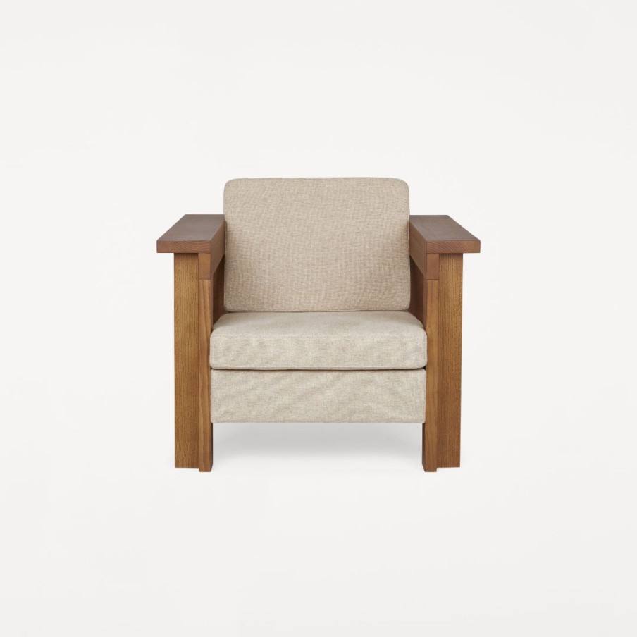 Mobler FRAMA | Symmetry Chair|Ash Wood|Oat Fabric