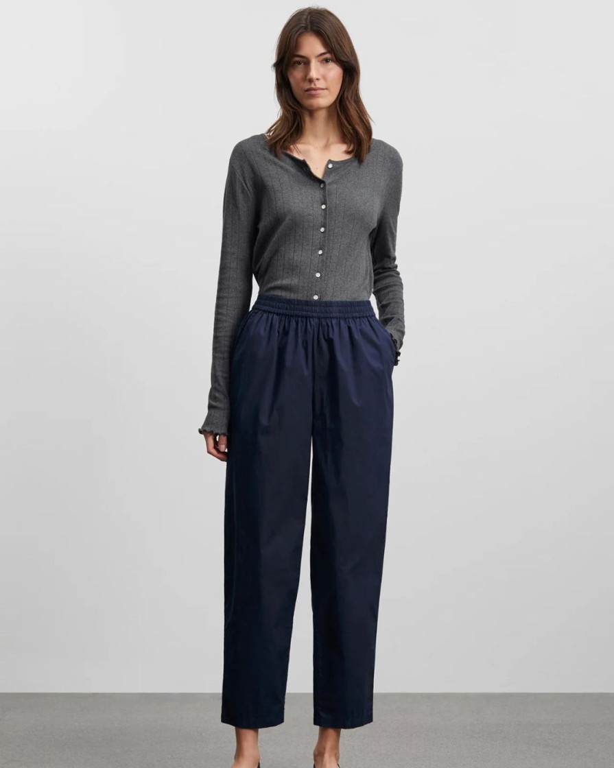 Kvinde Skall Studio Underdele | Edgar Pants|Dark Navy