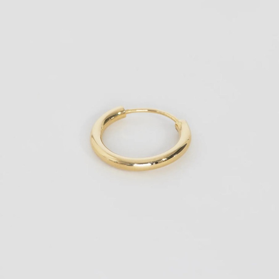 Tilbehor Trine Tuxen Jewelry | Chubby Hoop Ii | Gold Plated