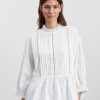 Kvinde Skall Studio Toppe | Primrose Blouse|Optic White