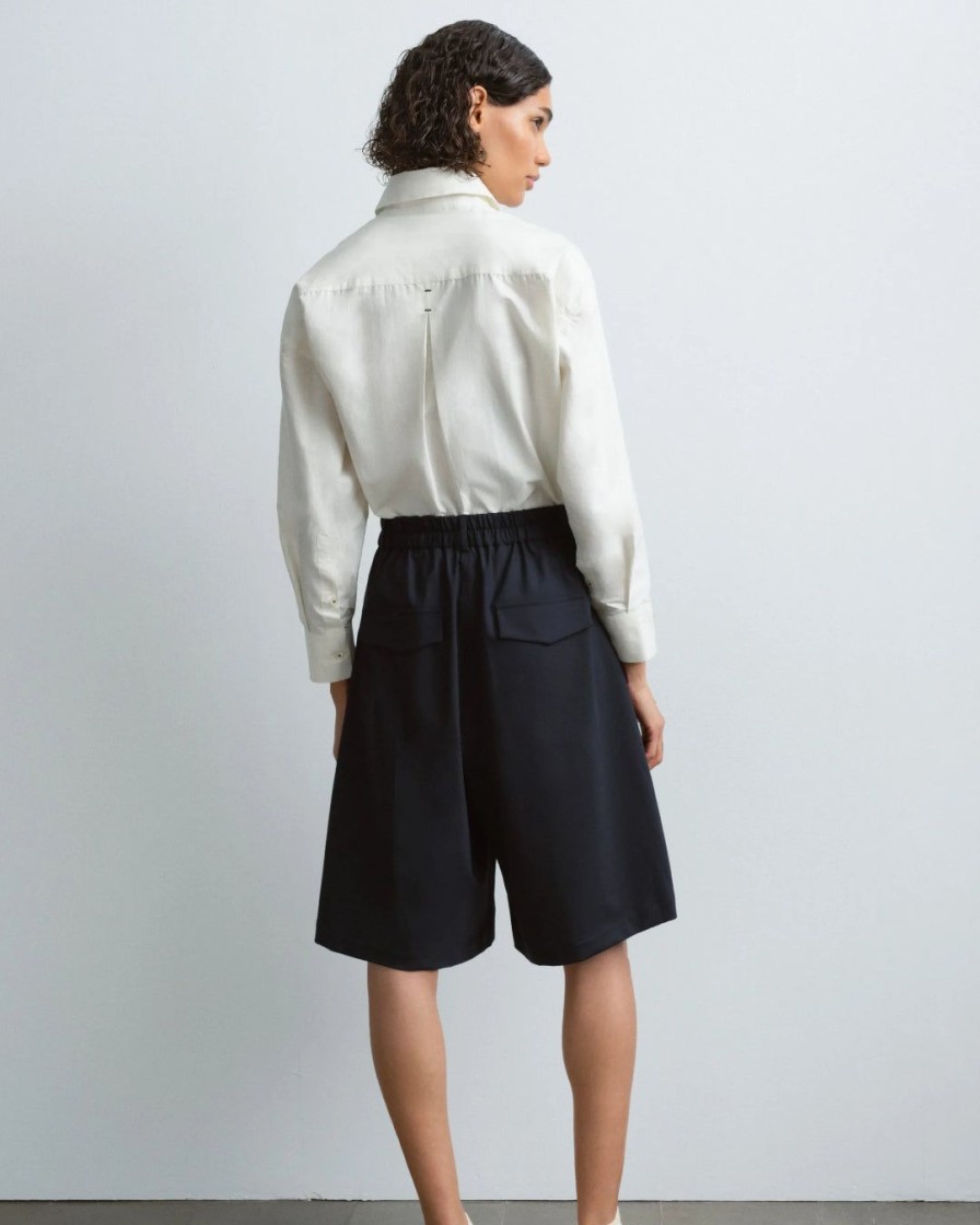 Kvinde Cordera Underdele | Tailoring Bermuda Shorts | Night