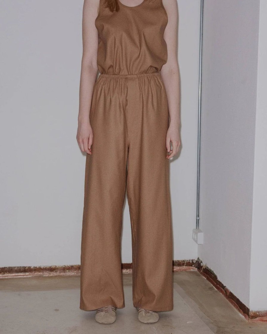 Kvinde Baserange Underdele | Stoa Pants|Bath Brown