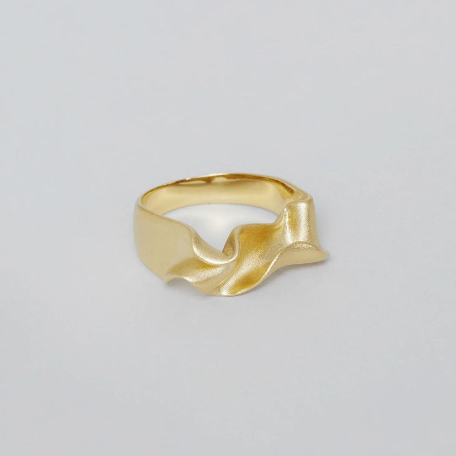 Tilbehor Trine Tuxen Jewelry | Robbie Ring|Gold Plated