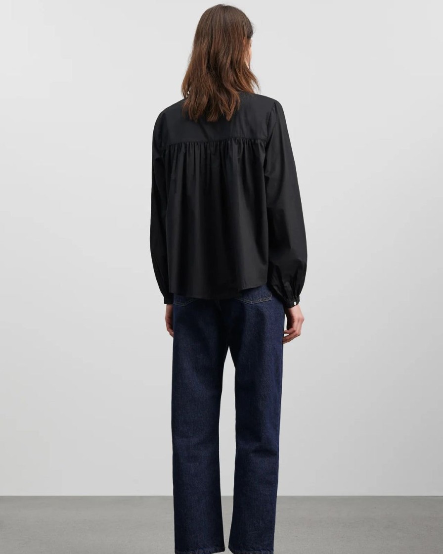 Kvinde Skall Studio Toppe | Rita Shirt|Black