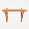 Mobler FRAMA | Bracket Shelf|Warm Brown Pine|Small