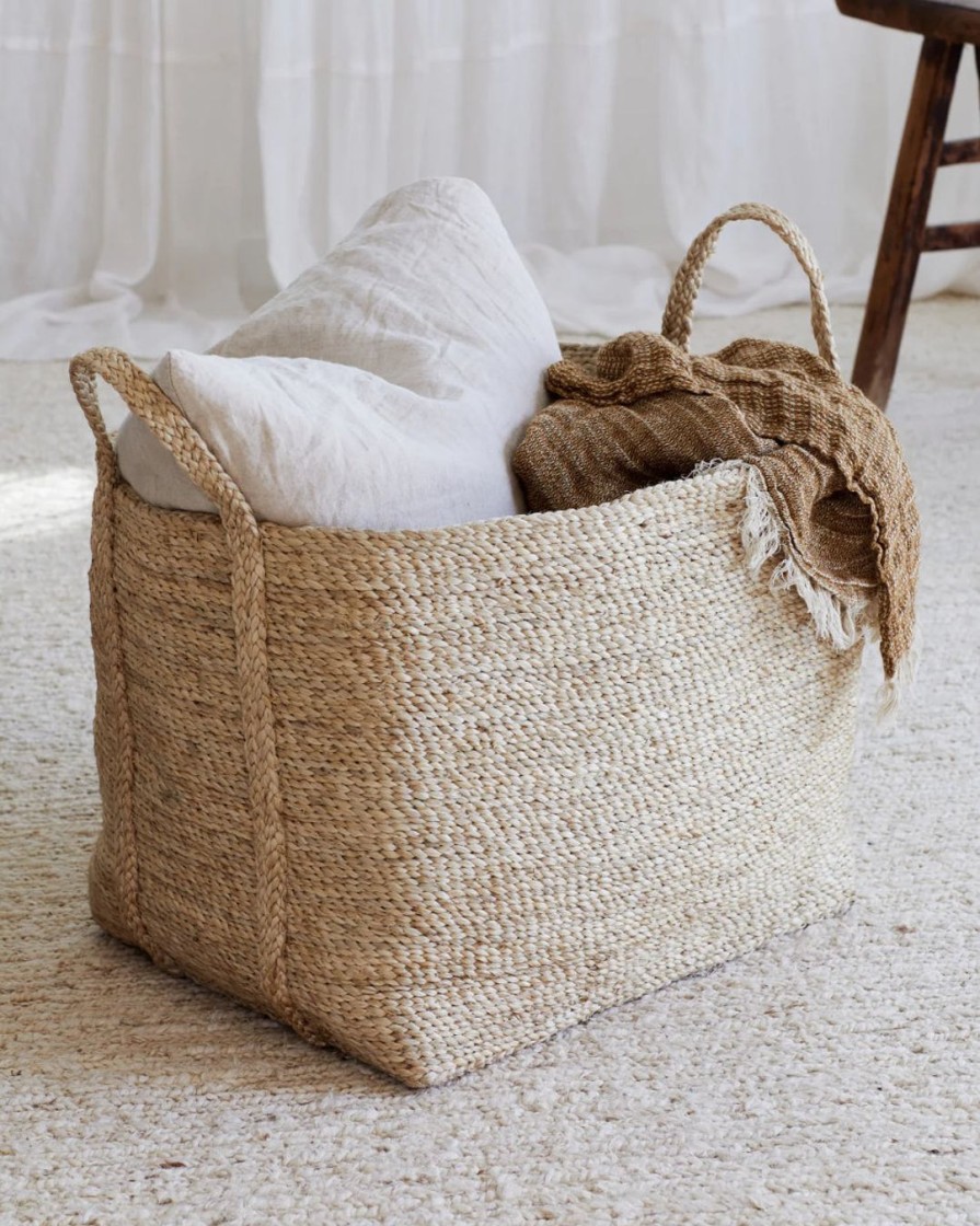 Interior The Dharma Door | Large Jute Basket