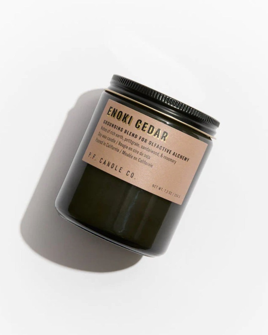 Interior P.F. Candle Co. | Alchemy Soy Candle|Enoki Cedar