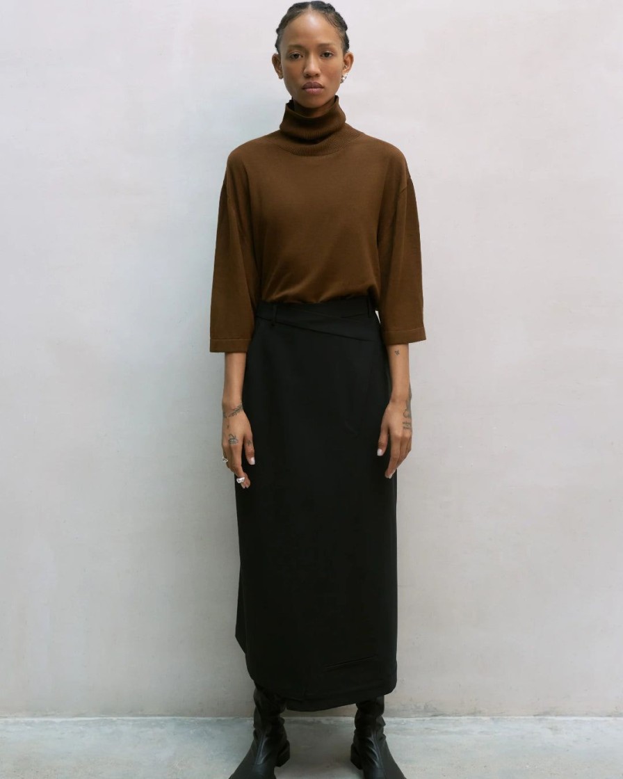 Kvinde Cordera Underdele | Tailoring Skirt|Black