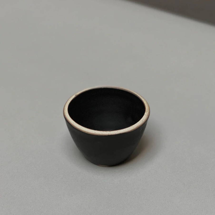 Interior Incausa | Stoneware Smudge Bowl | Coal Black