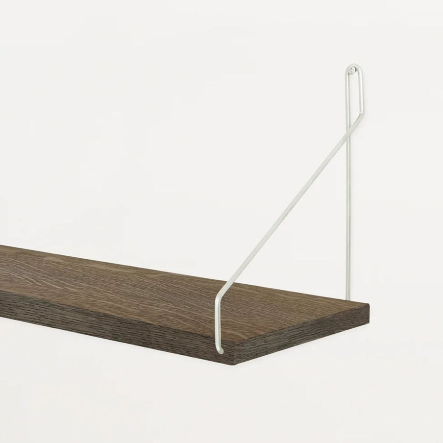 Mobler FRAMA | Shelf|Dark Oiled | Steel Brackets