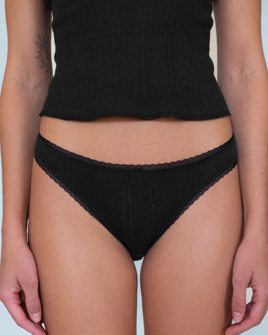 Kvinde Cou Cou Intimates Undertoj | The Low Rise|Black