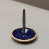 Interior Incausa | Stoneware Incense Holder|Blue