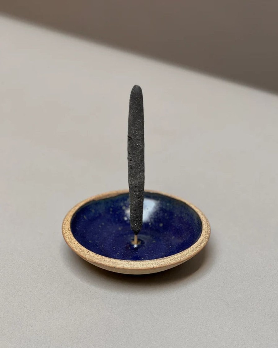 Interior Incausa | Stoneware Incense Holder|Blue